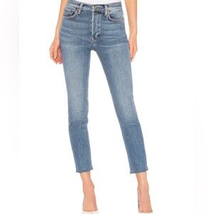 Re/Done Originals High Waist Ankle Crop Jeans